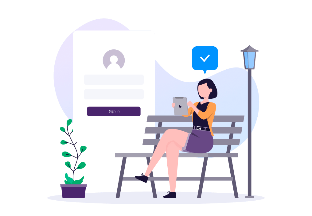 Login illustration
